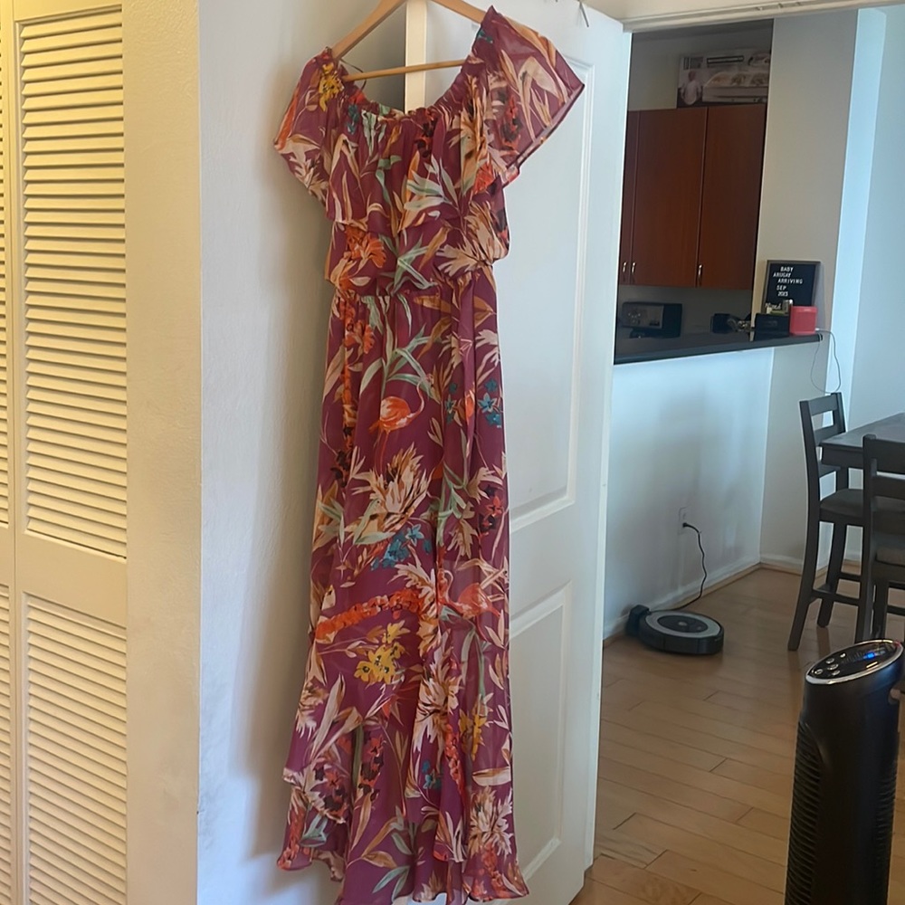 Tropical dress, like new